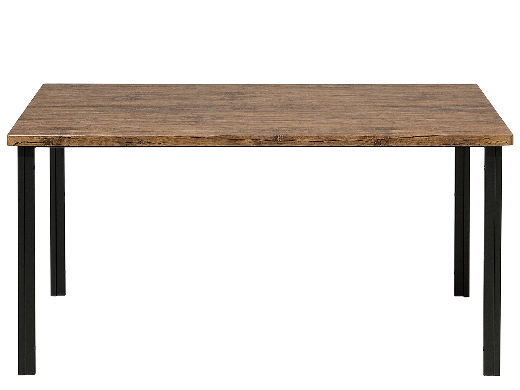 Table à manger Marron foncé style bistro L150cmxl90cmxH75cm ABERDE