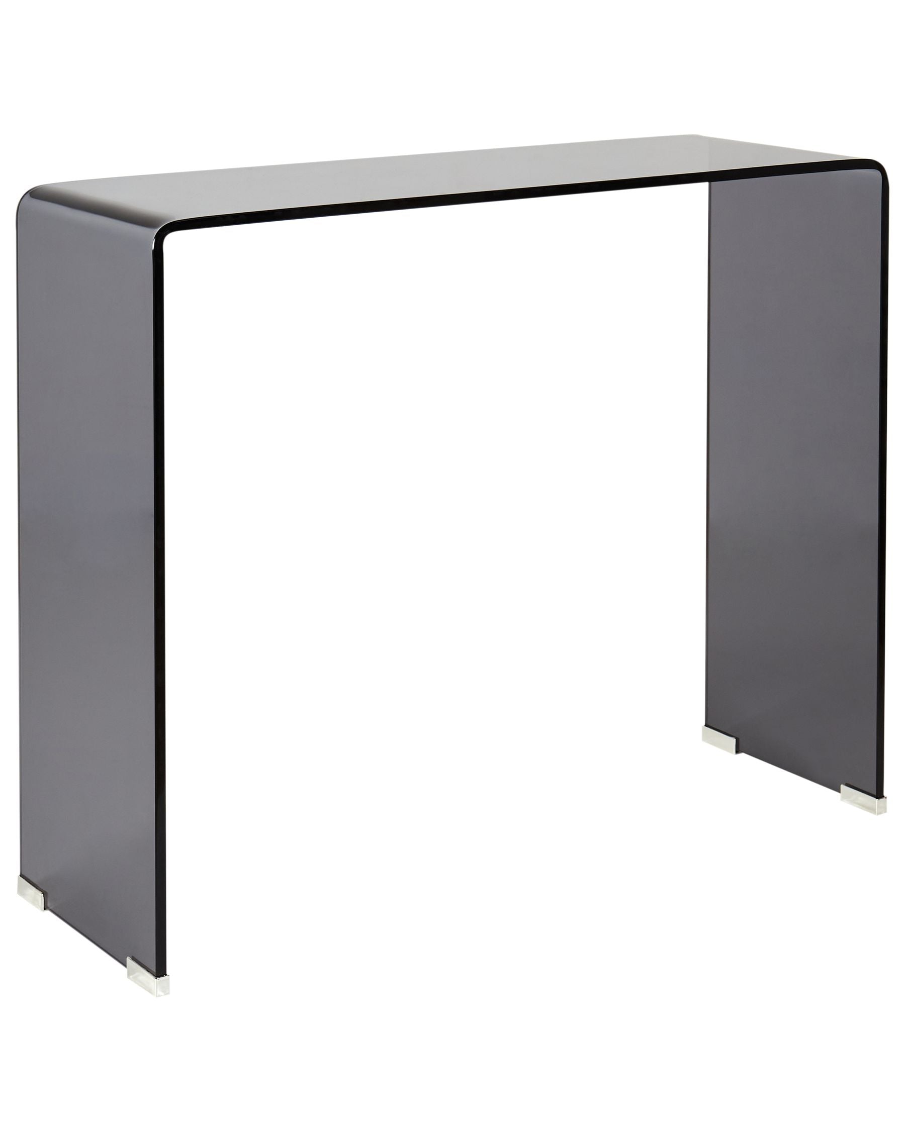 Console en Verre de sécurité Noir L90cmxl30cmxH75cm HOSTA