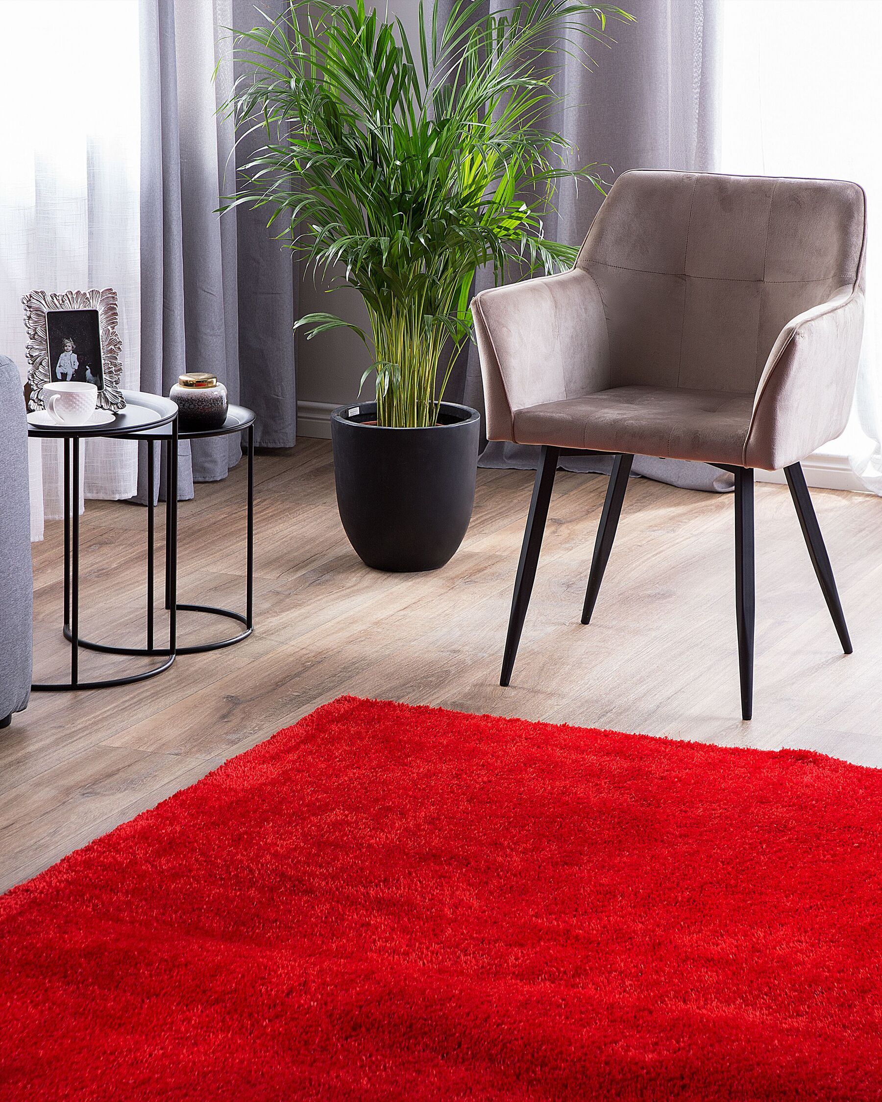 Tapis Rouge l160xL230cm KENDAL