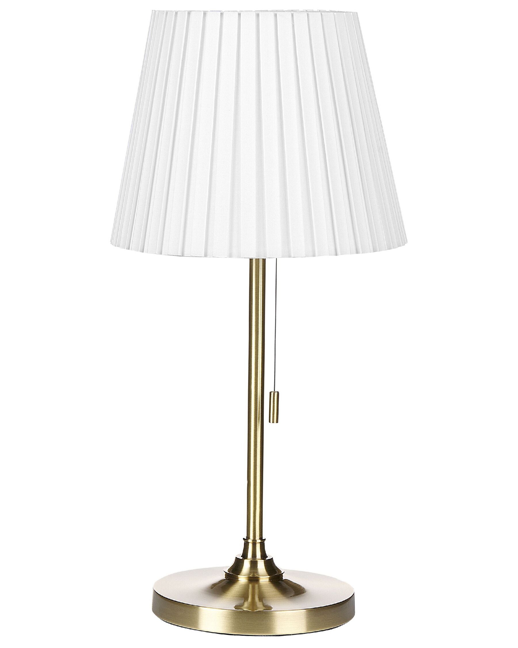 Lampe à poser en Métal Doré H148cm BAYLS