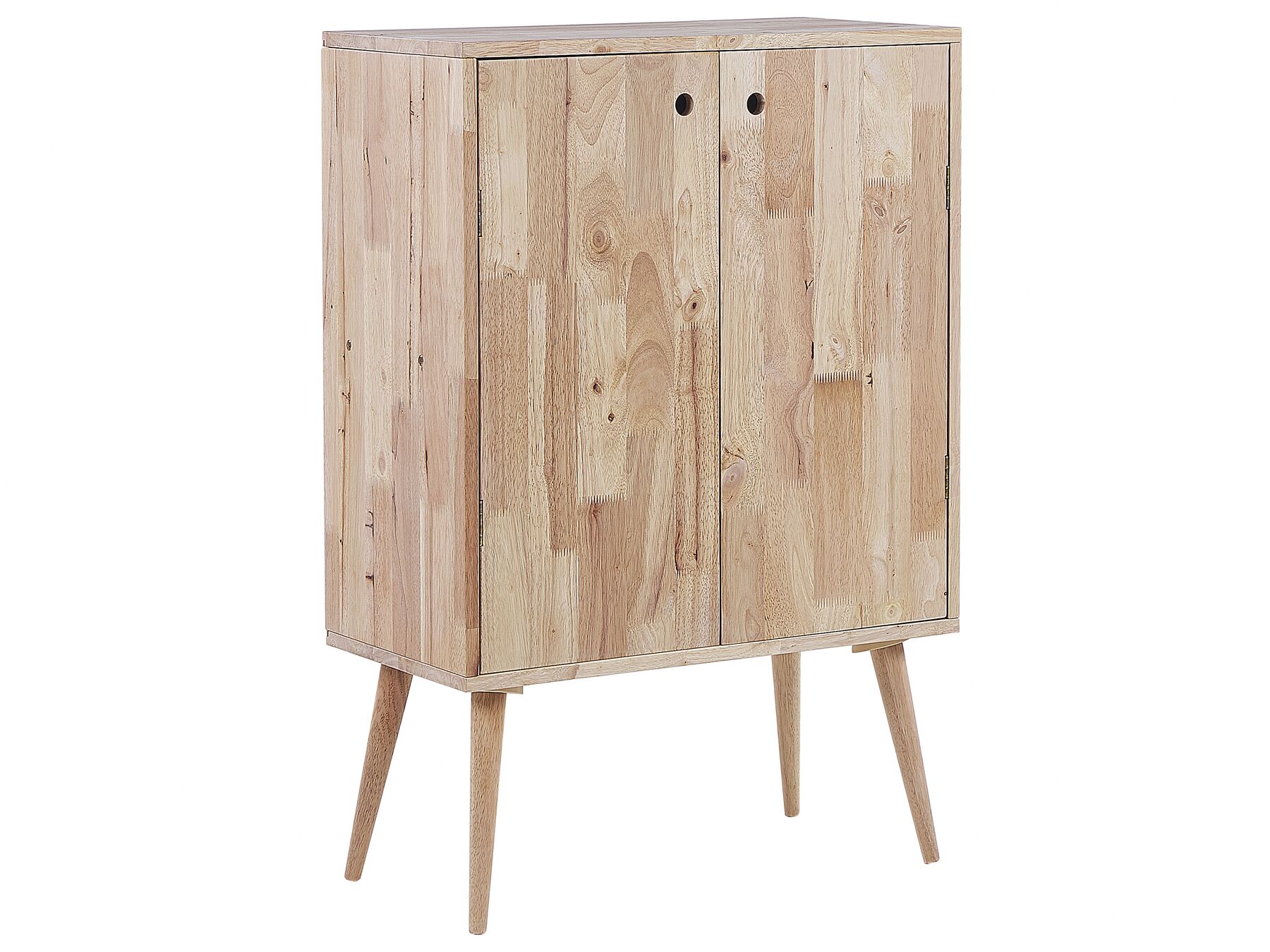 Commode en bois Marron clair L71cmxl38cmxH101cm VISTA