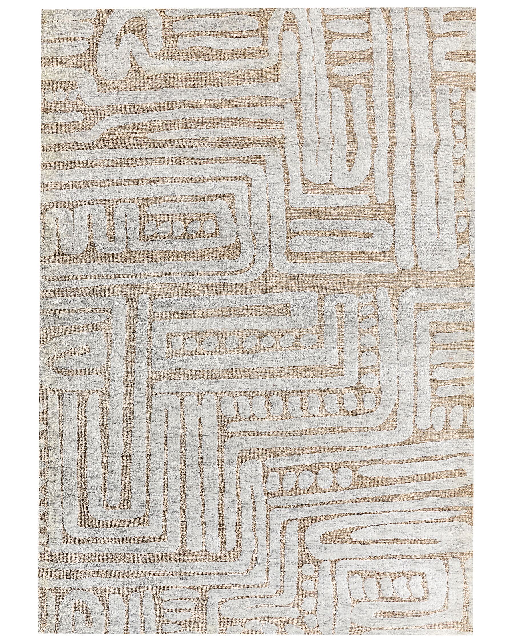 Tapis Beige et Gris l160cmxL230cm BALIN