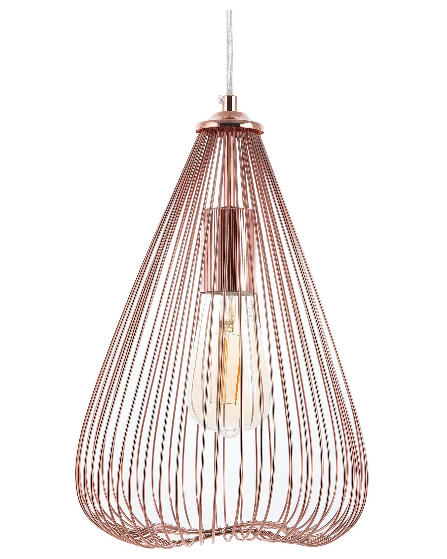 Lampe suspension en Métal et Cuivré SOUNDA