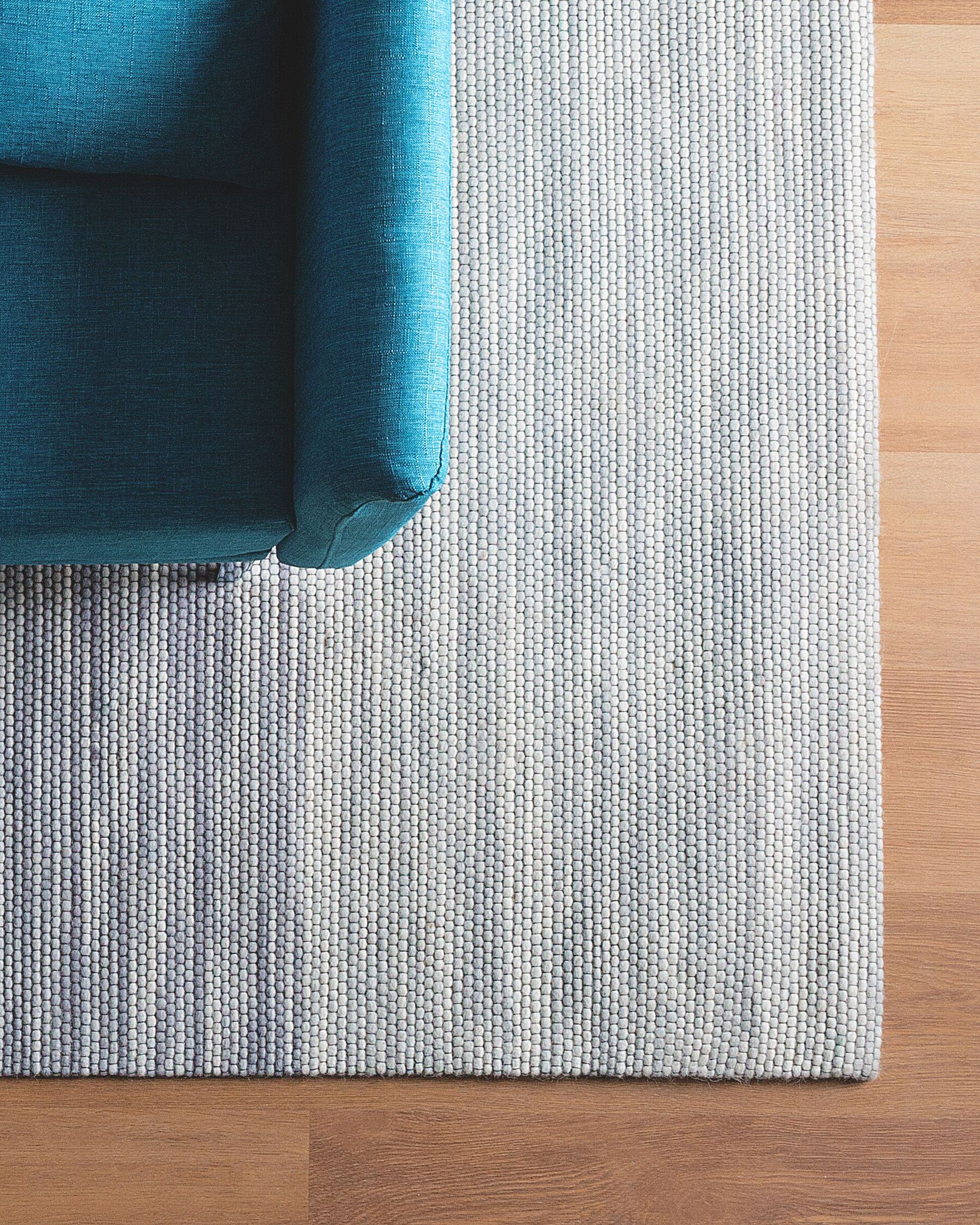 Tapis en Laine Dégradé de Gris l140cmxL200cm OCEANE