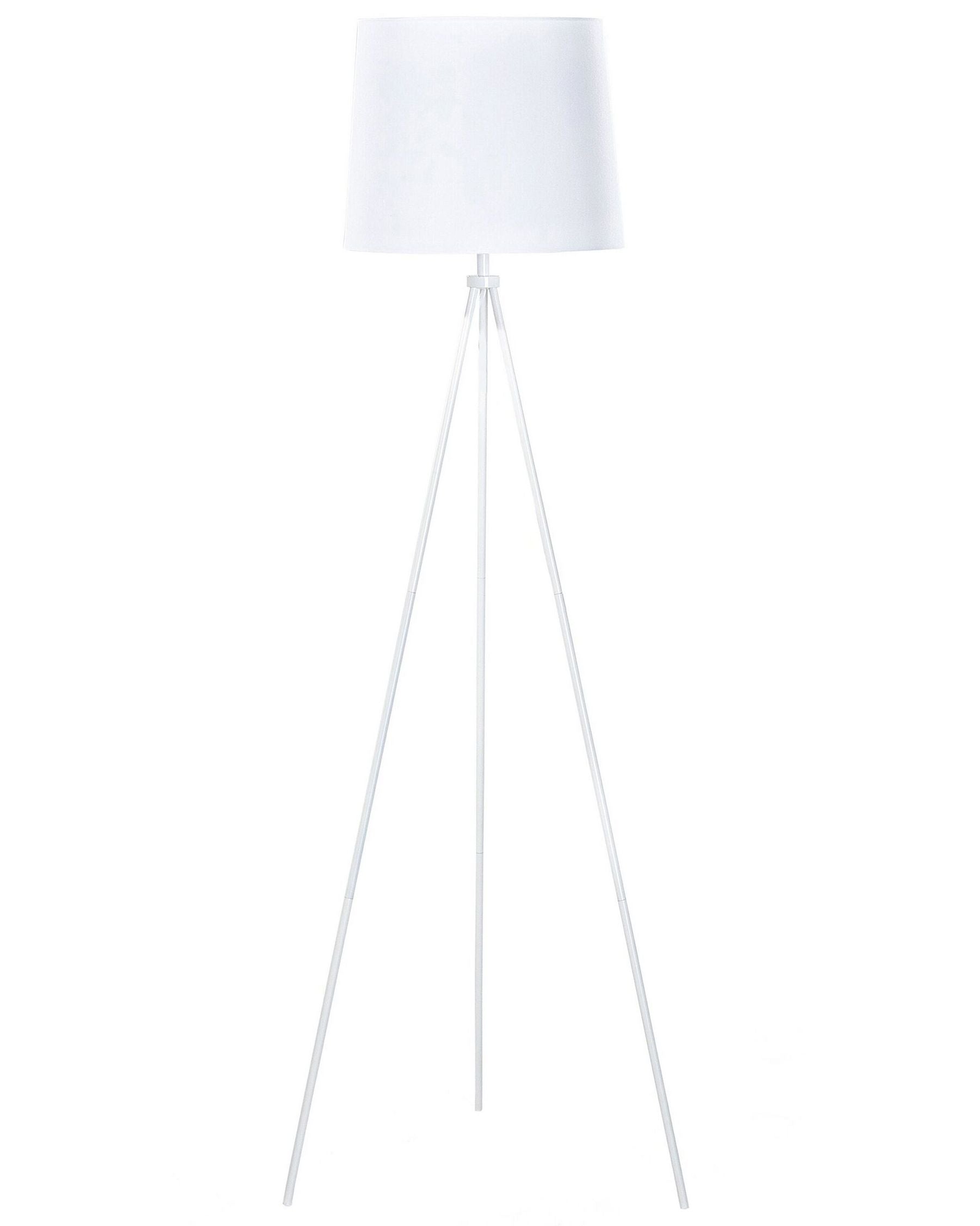 Lampadaire en Métal Blanc H149cm WAT