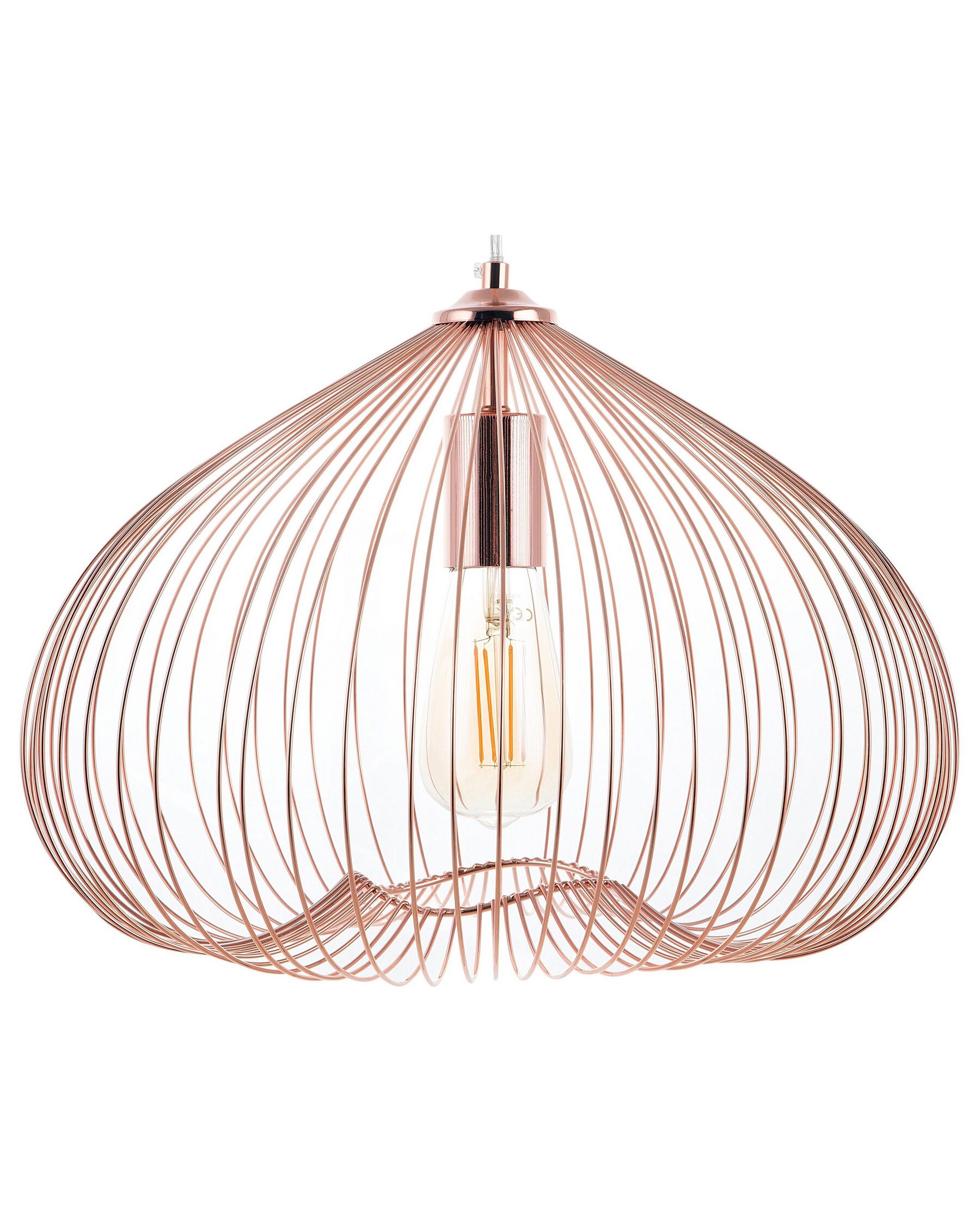Lampe suspension en Métal Cuivré KOUNDA