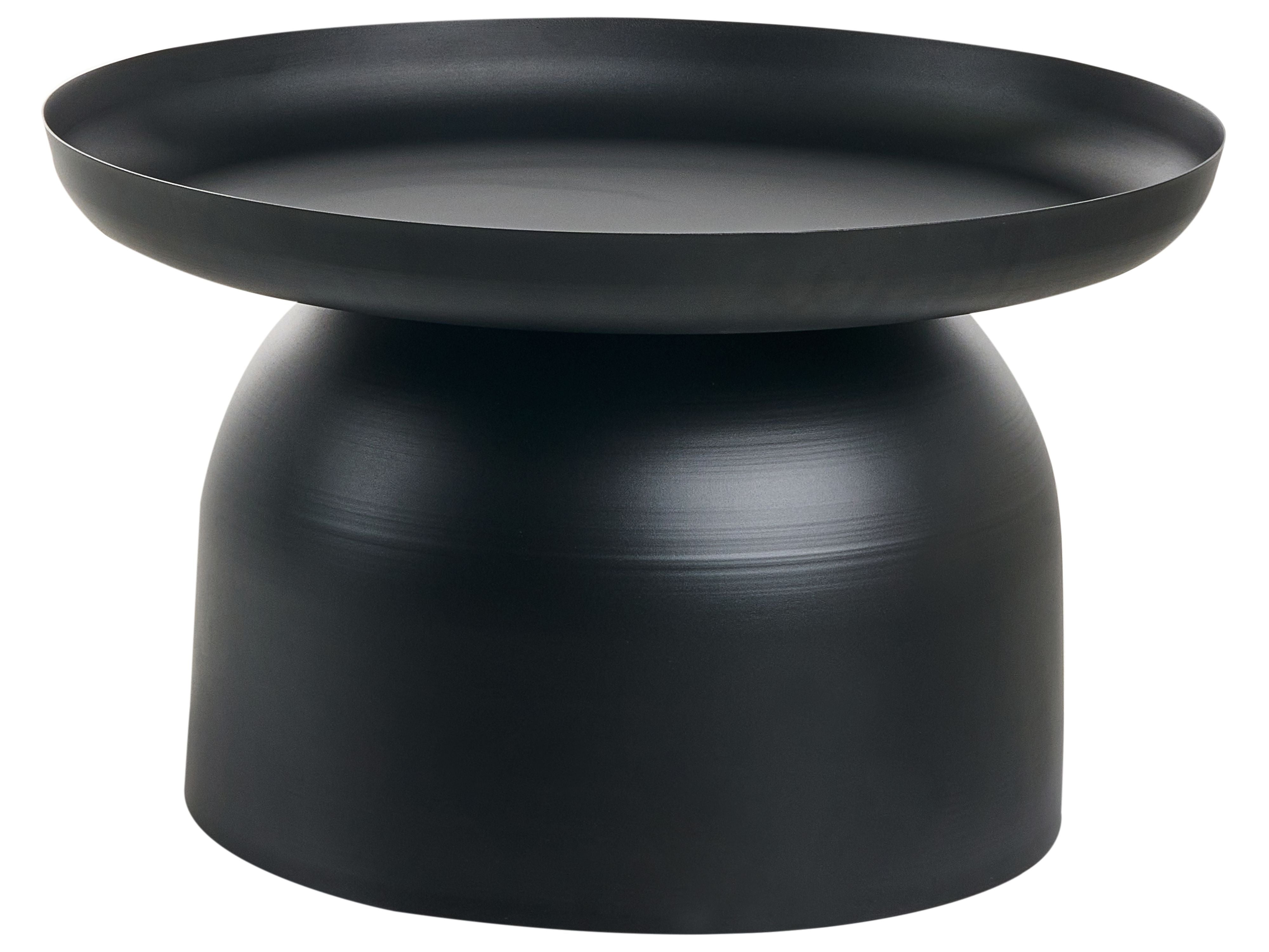 Table basse en Métal Noir L60cmxl60cmxH36cm PETRINI