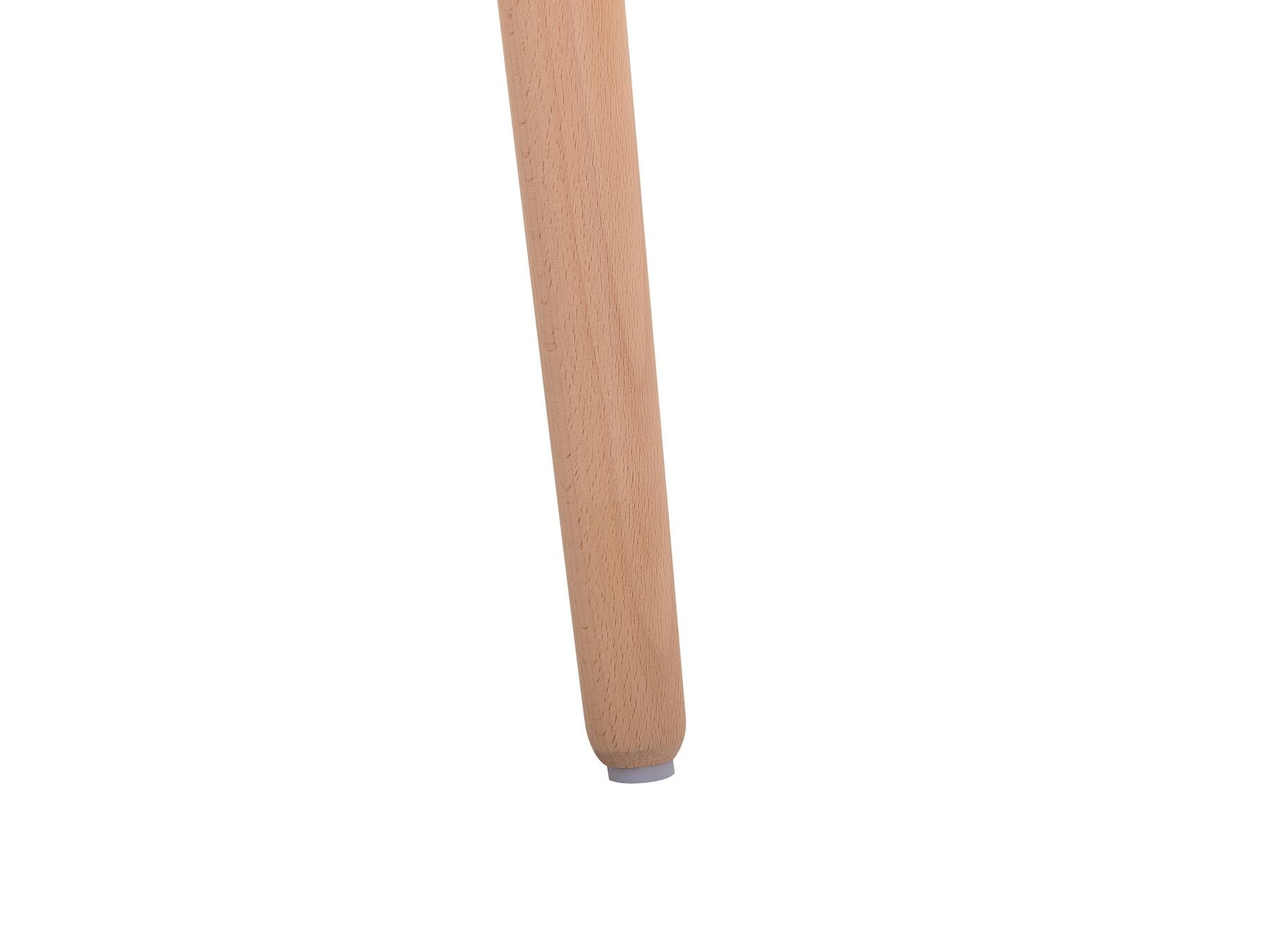 Table à manger Noir et Pieds en bois Hêtre L140cmxl80cmxH75cm SIGGA