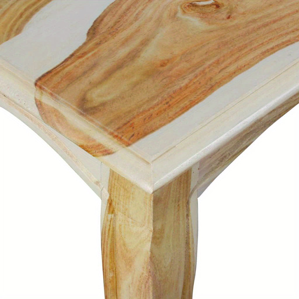 Table Basse Bois Massif Finition Palissandre L110xl60xH35cm LOUISA