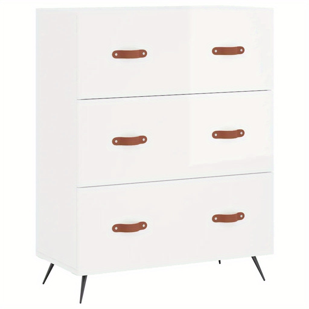 Commode Blanc Laqué L69,5xl34xH90cm BLOO