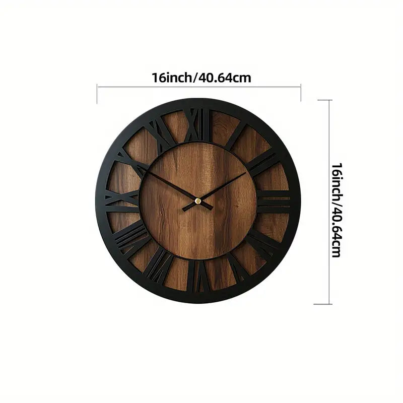 Horloge Murale ronde 100% Bois Manufacturé SAM