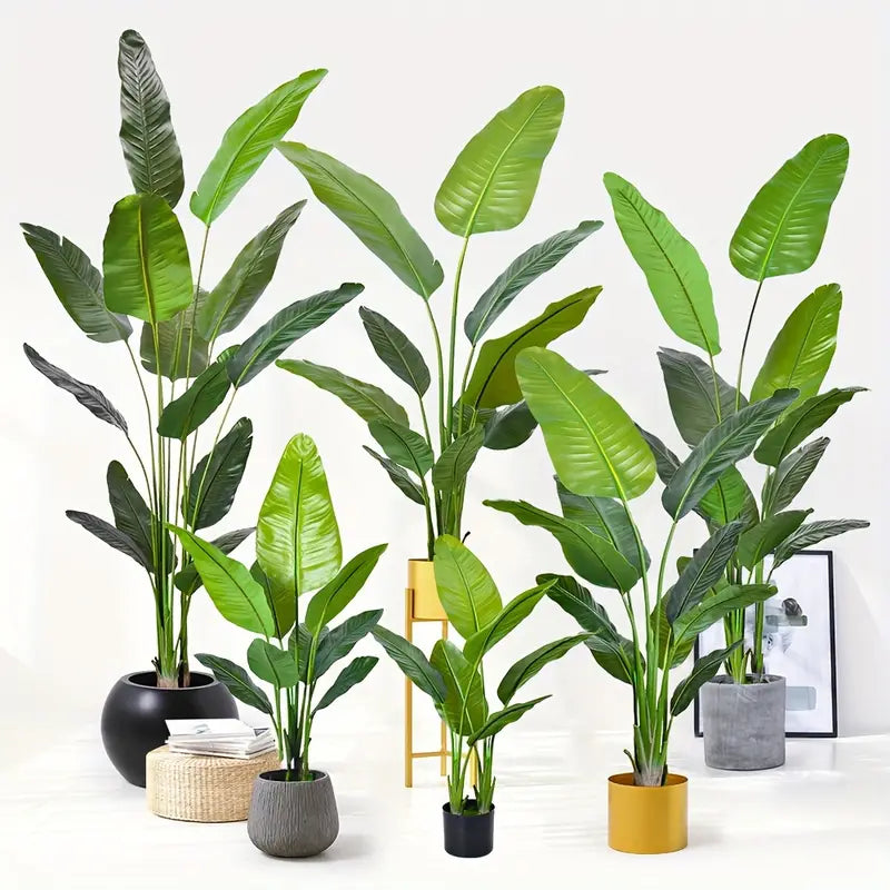 Grandes Plantes Artificielles, Oiseau de Paradis, 85cm ou 115cm JUNGI