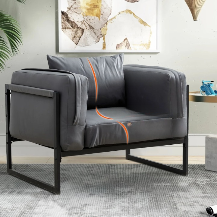 Fauteuil Daim Design RIX