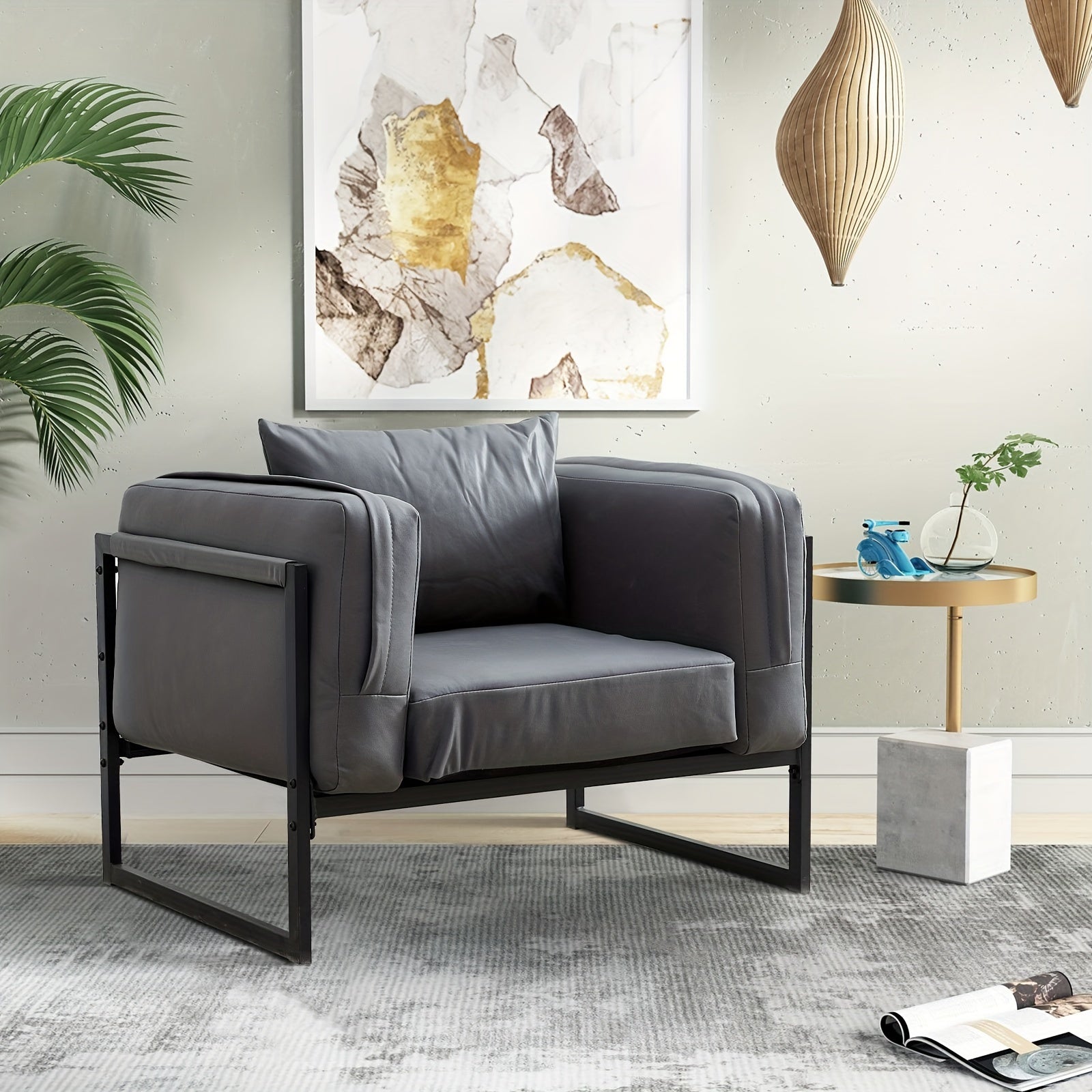 Fauteuil Daim Design RIX