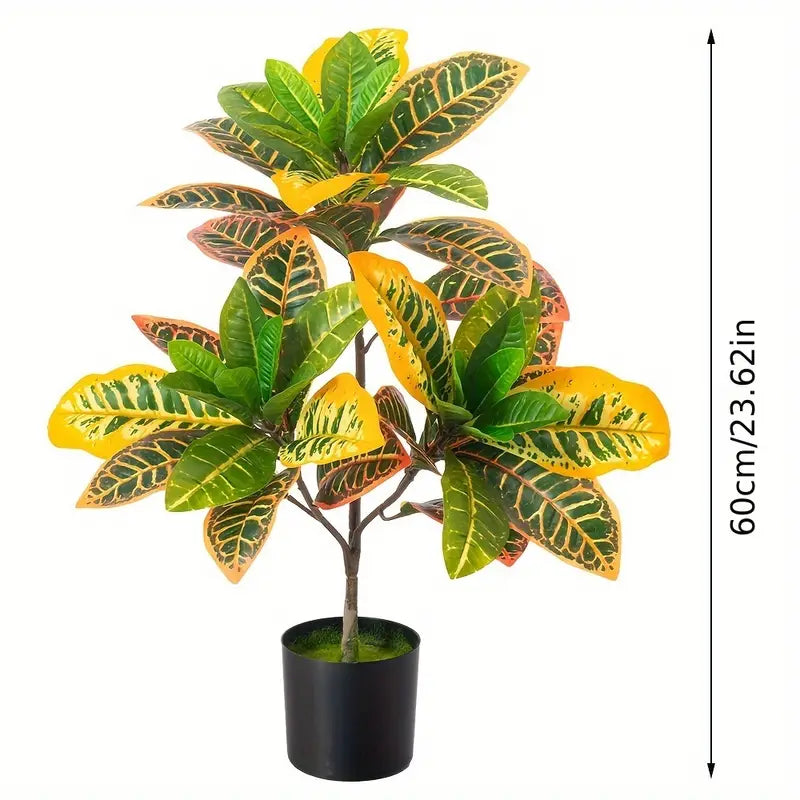 Plante Artificielle Croton réaliste TRONO