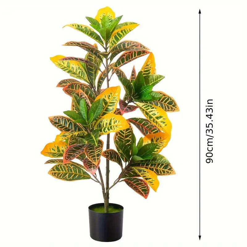 Plante Artificielle Croton réaliste TRONO