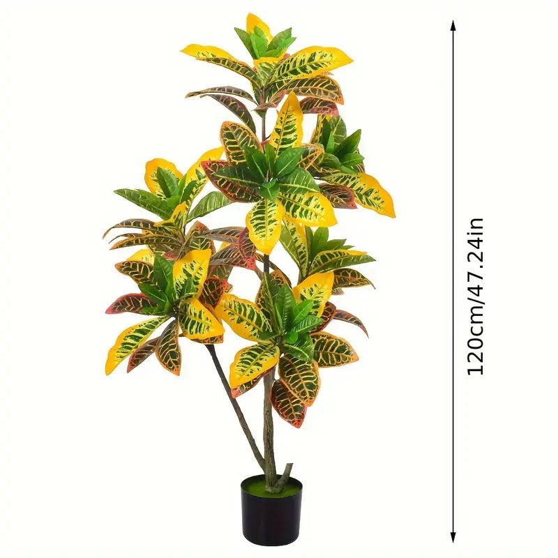 Plante Artificielle Croton réaliste TRONO