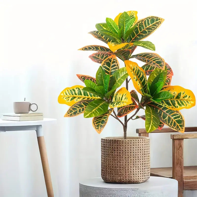 Plante Artificielle Croton réaliste TRONO