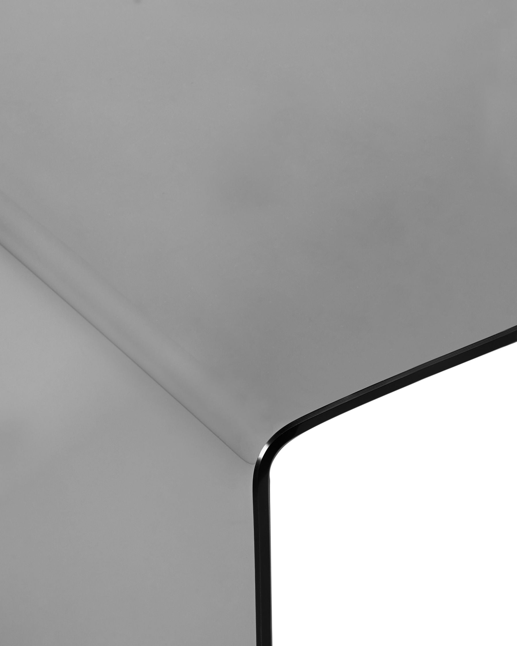 Console en Verre de sécurité Noir L90cmxl30cmxH75cm HOSTA