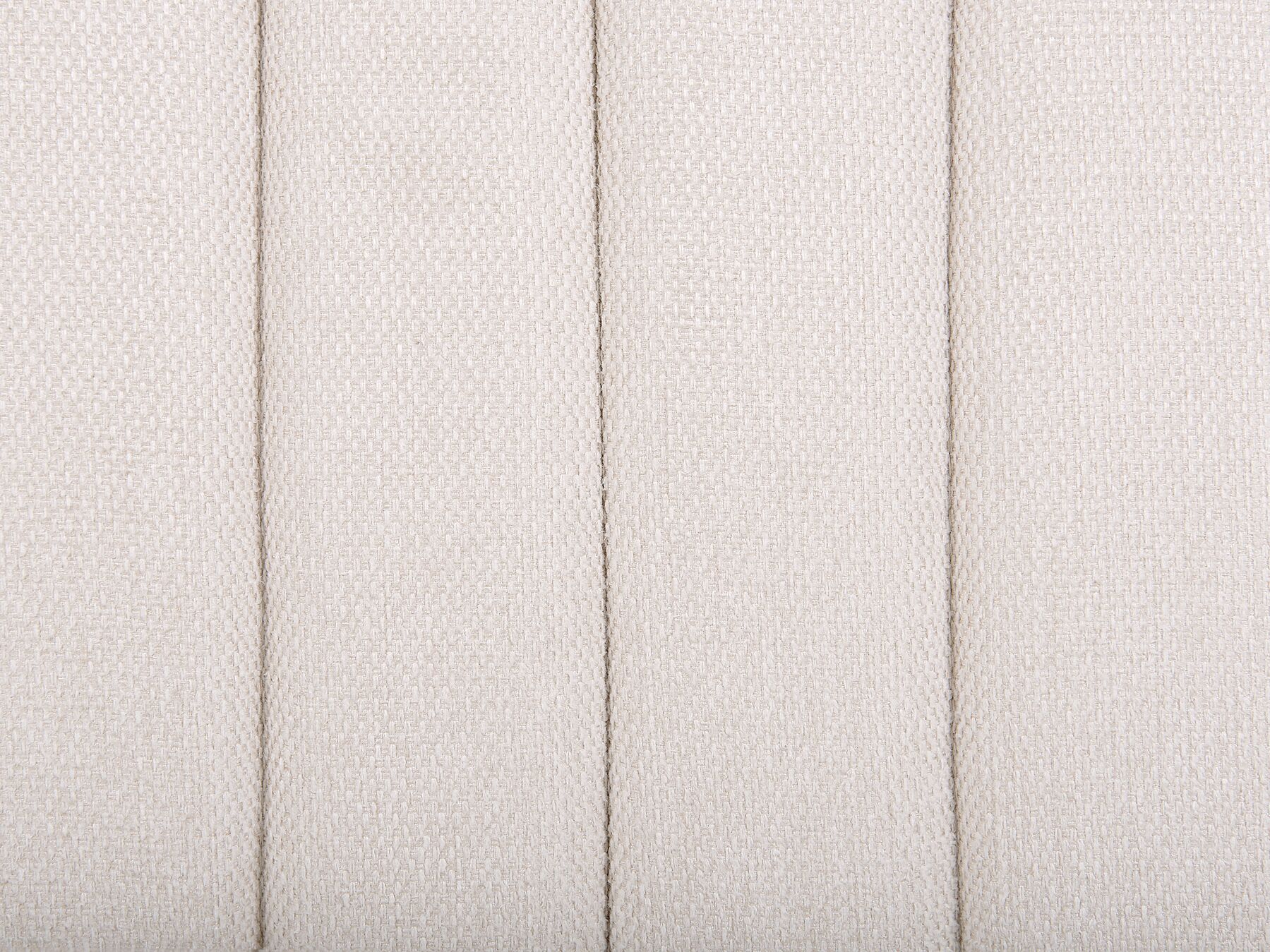 Canapé 3 places en tissu Beige L205cmxl82cmxH71cm MAGNA