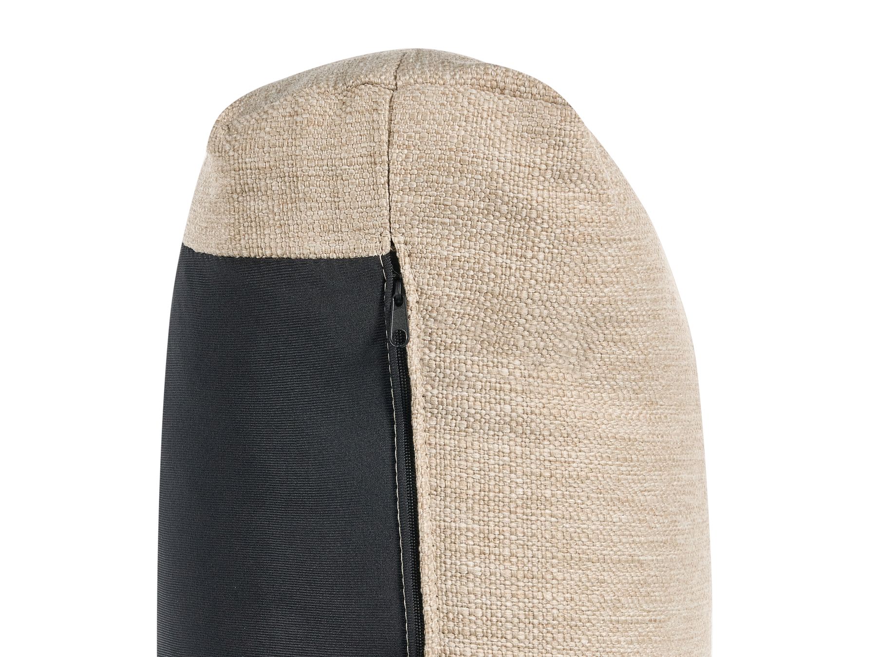 Canapé 3 places en tissu Beige clair L220cmxl104cmxH75cm MARNE
