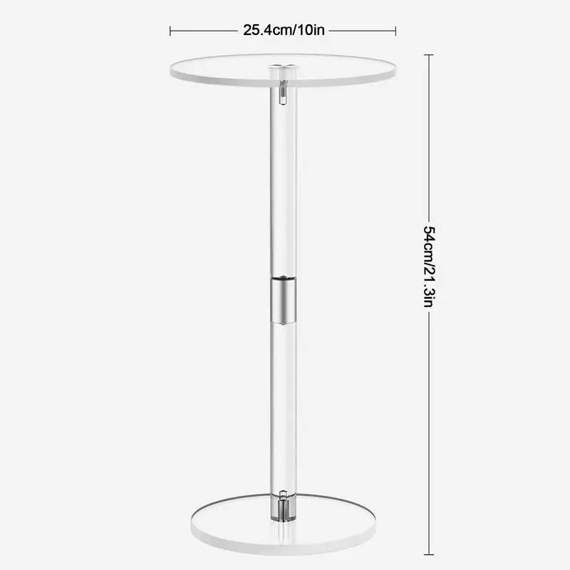 Table Modulable Acrylique Transparent WIDO