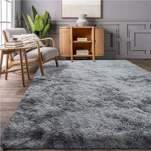 Tapis fourrure pour salon chambre SHAGY