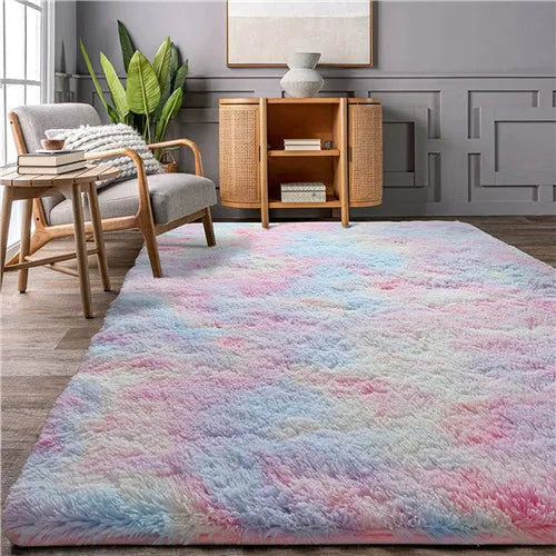 Tapis fourrure pour salon chambre SHAGY FELIN