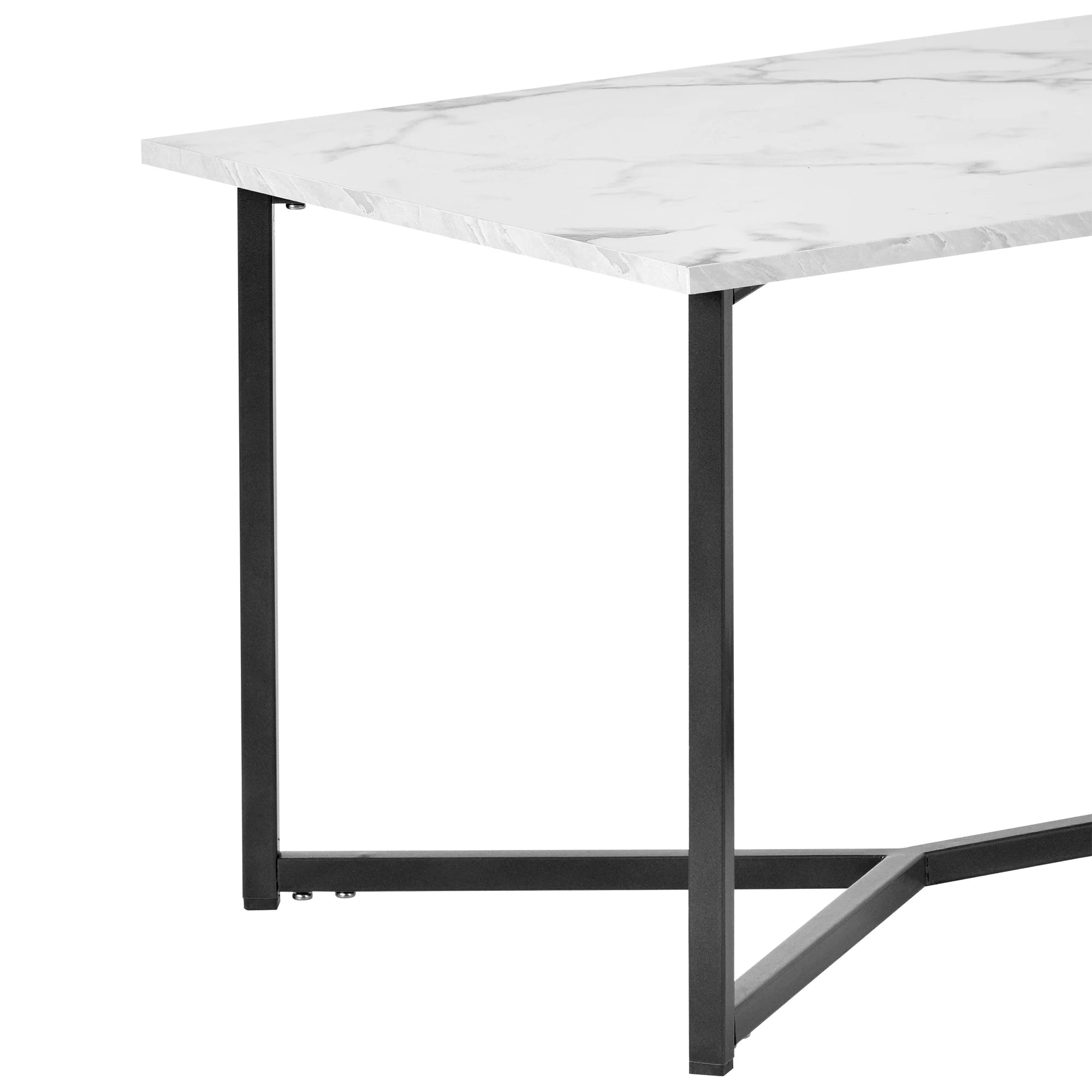 Table Basse Rectangulaire Bois L106xl55x45cm SIMPLY