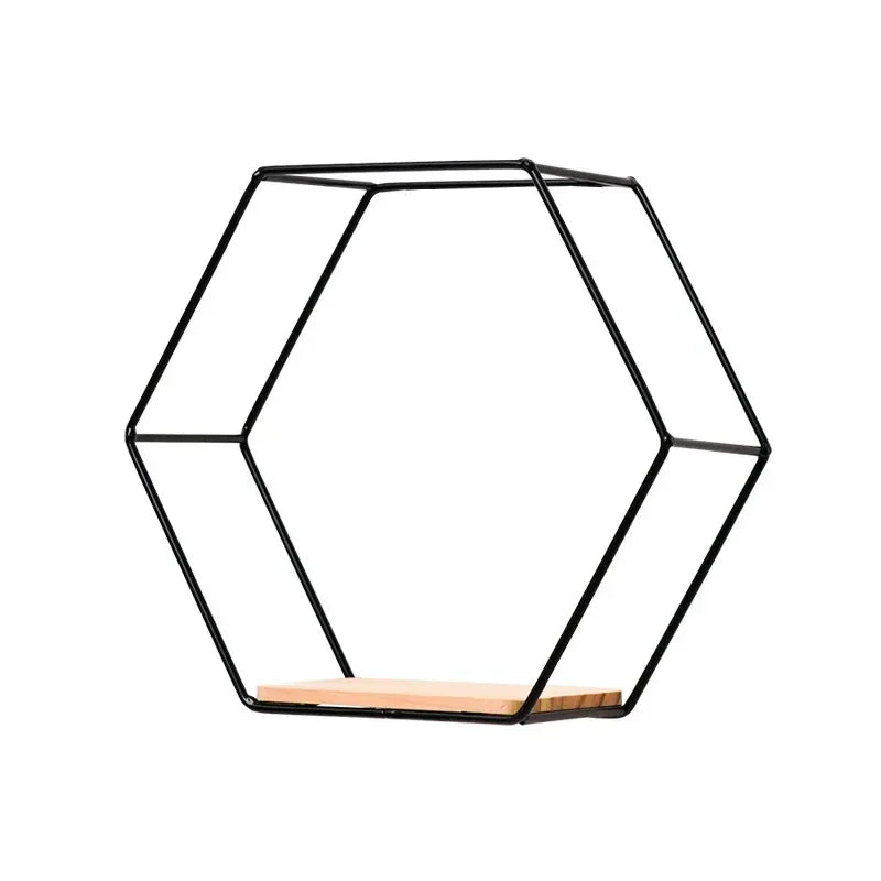 étagère Murale Flottante Hexagonale XOXO