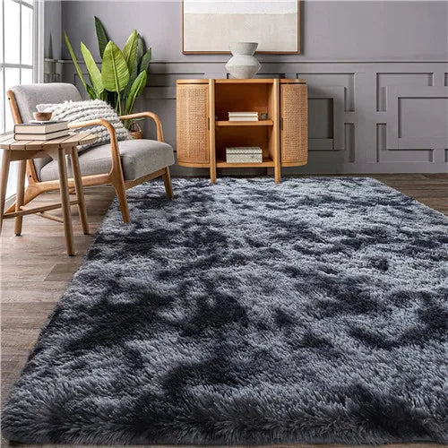 Tapis fourrure pour salon chambre SHAGY