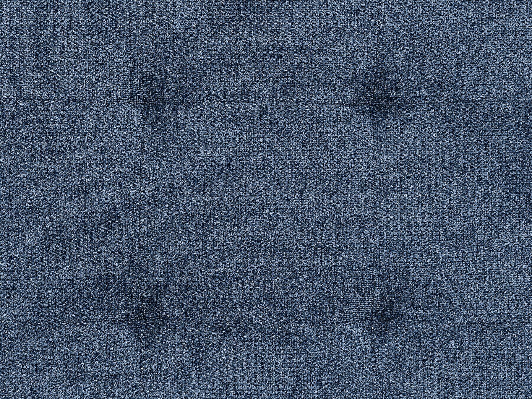 Canapé d'angle côté gauche en tissu Bleu L275cmxl158cmxH80cm GUEDEL