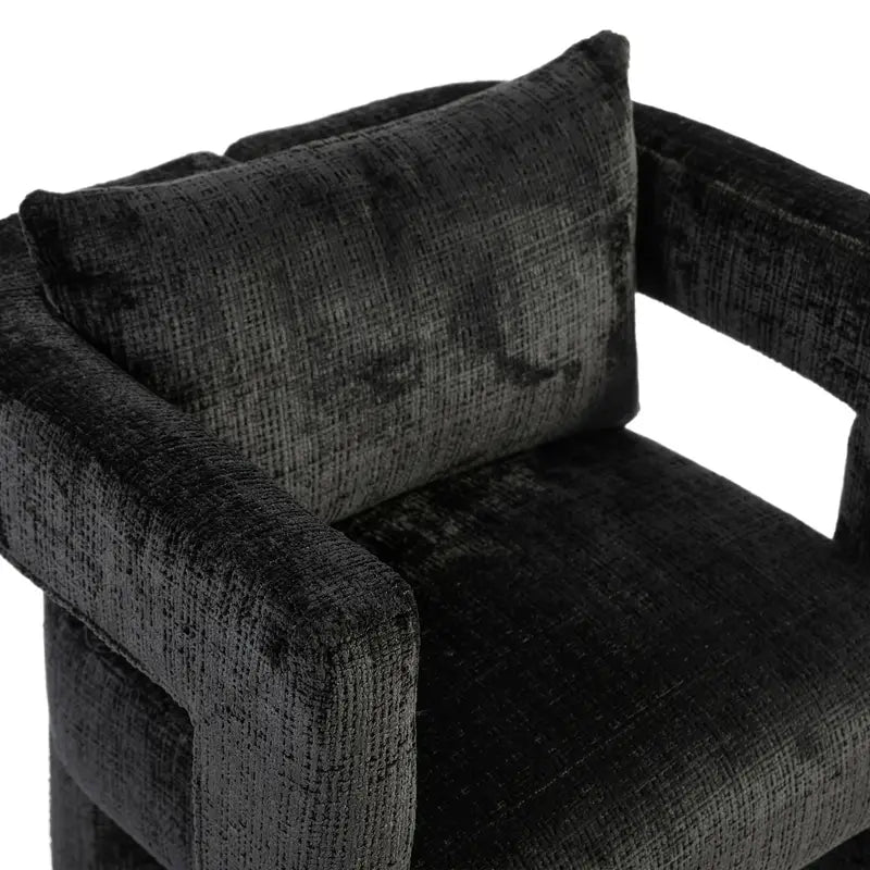 Fauteuil Design en tissu SHANNEL