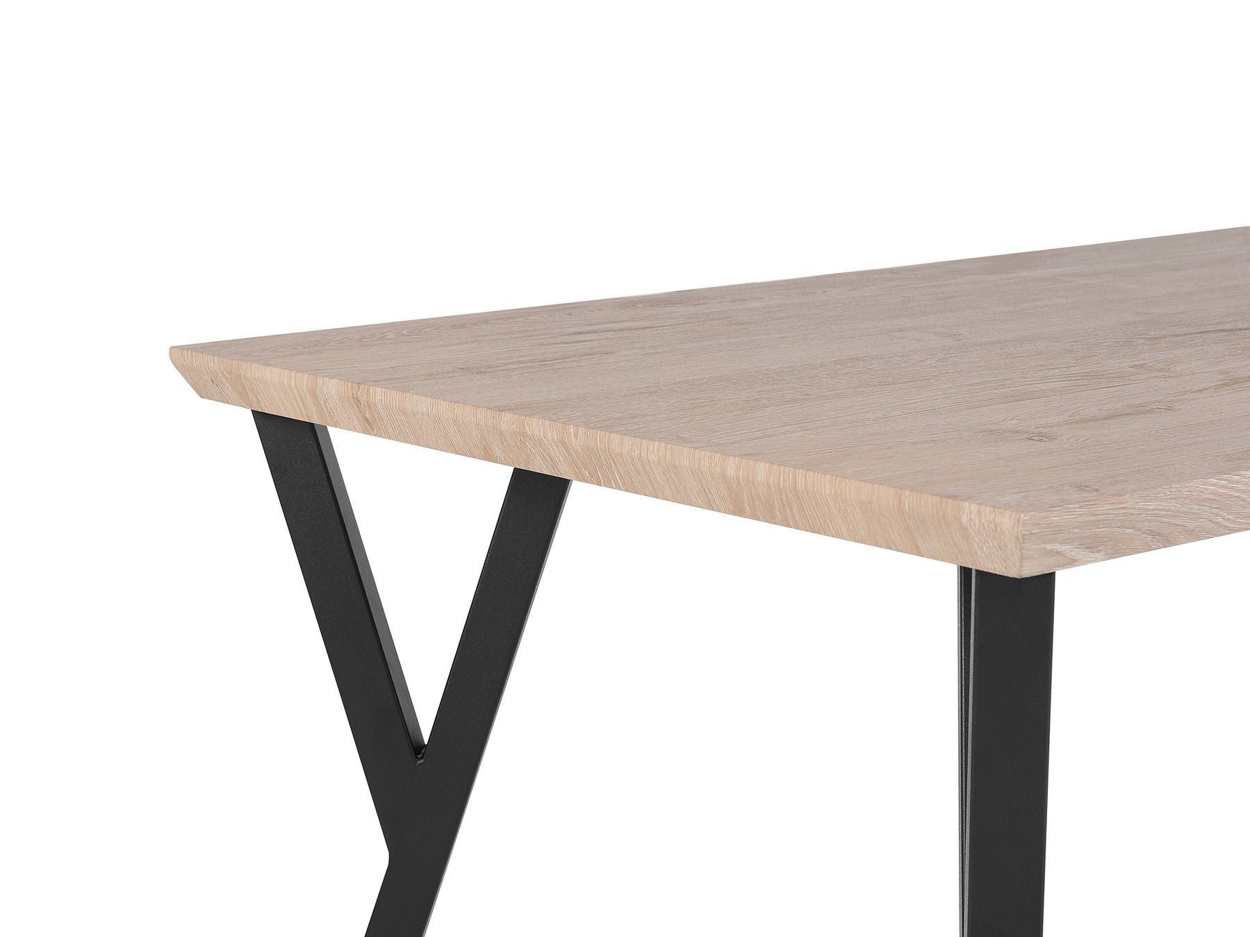 Table à manger en bois Marron clair L140cmxl80cmxH75cm GEORGE