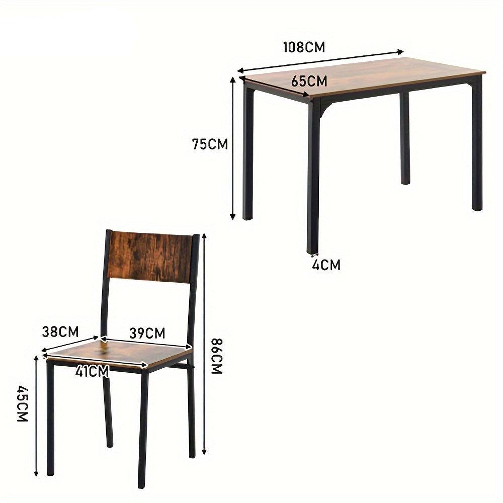 Ensemble table et x4 chaises GANI