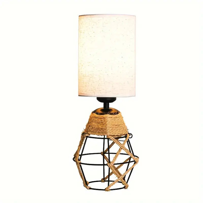 Lampe Corde Jute Design Cage USB JAJA