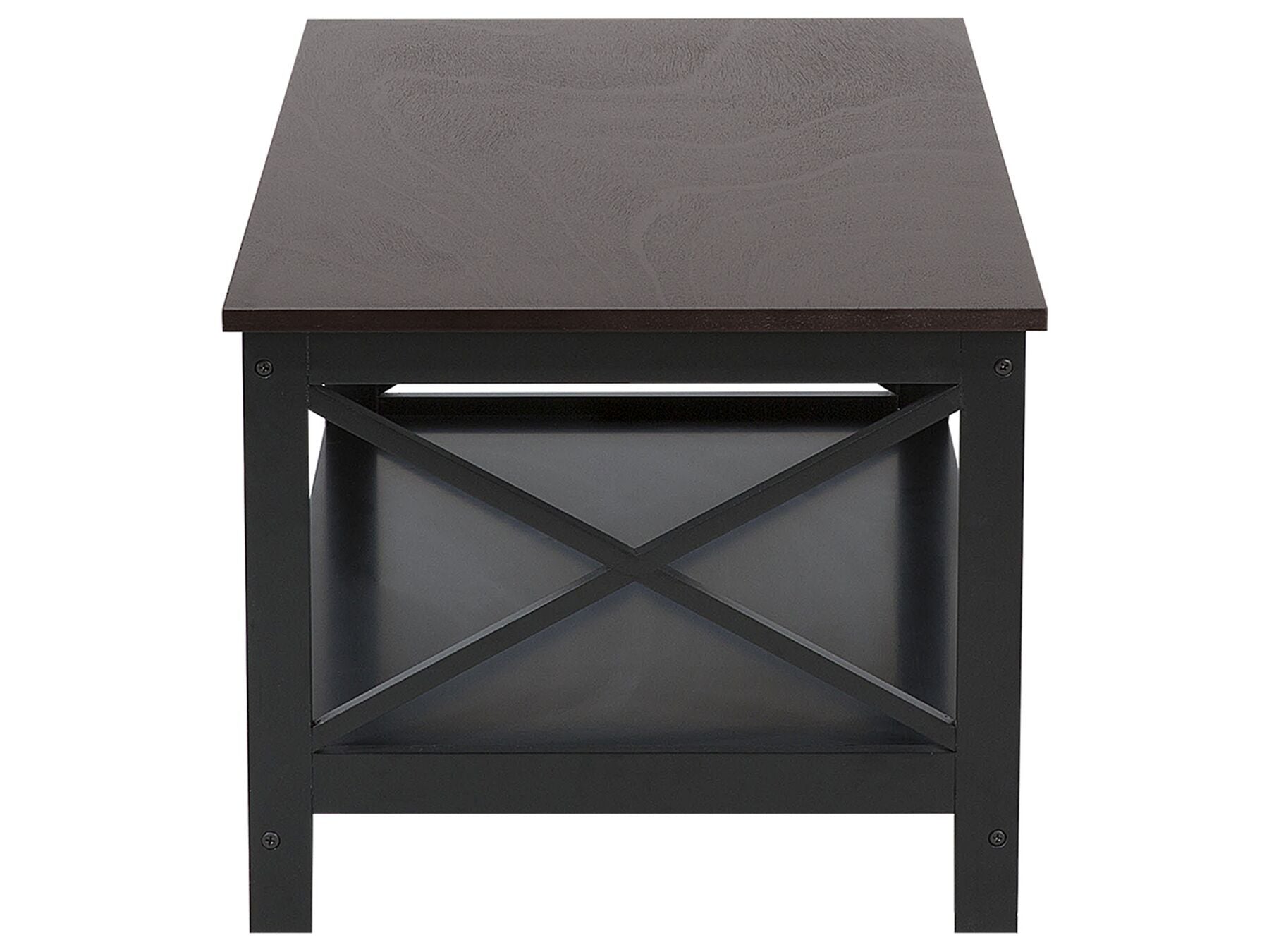 Table basse en bois Noir L100cmxl55cmxH45cm BATEN