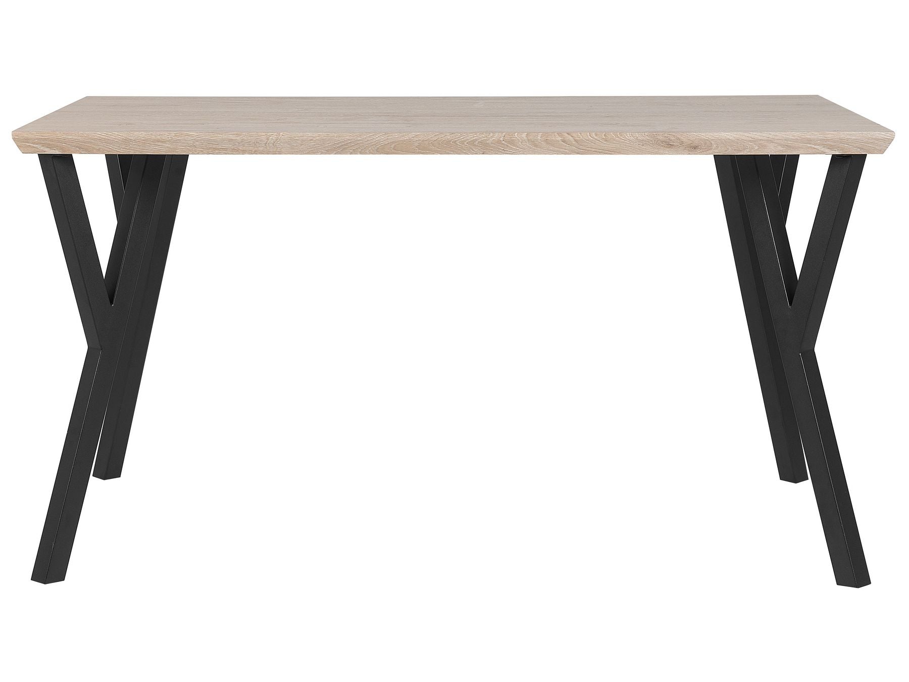 Table à manger en bois Marron clair L140cmxl80cmxH75cm GEORGE